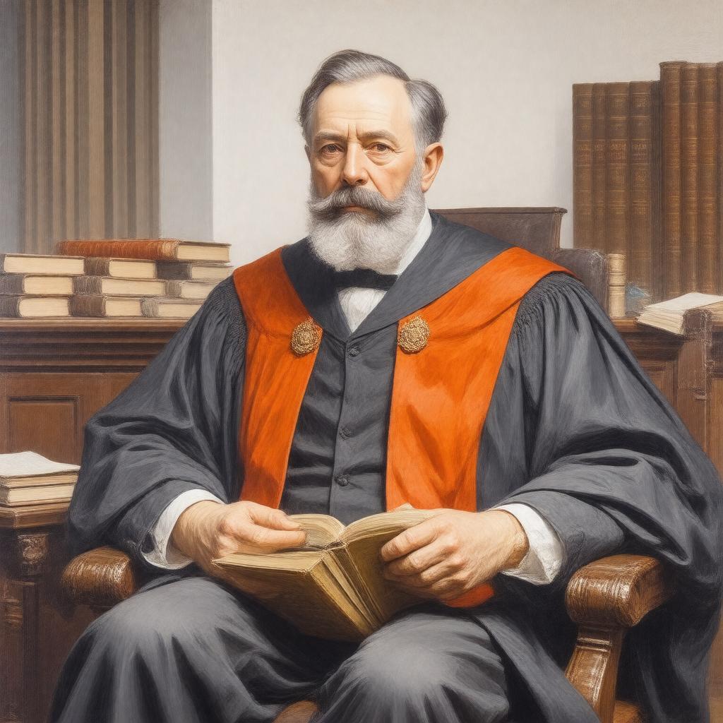 AI-created image of Sir John Woodroffe