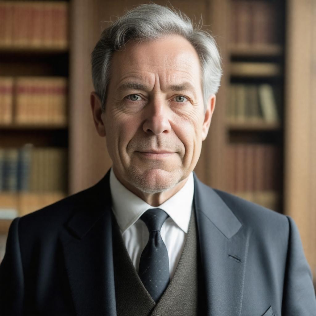 AI-created image of Sir Jonathan Bate