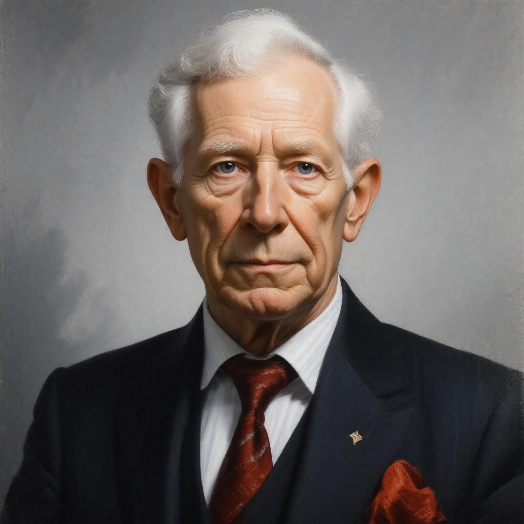 AI-created image of Sir Jonathan Miller