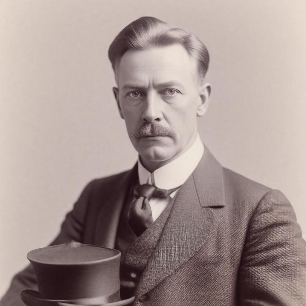 AI-created image of Sir Joseph Chamberlain