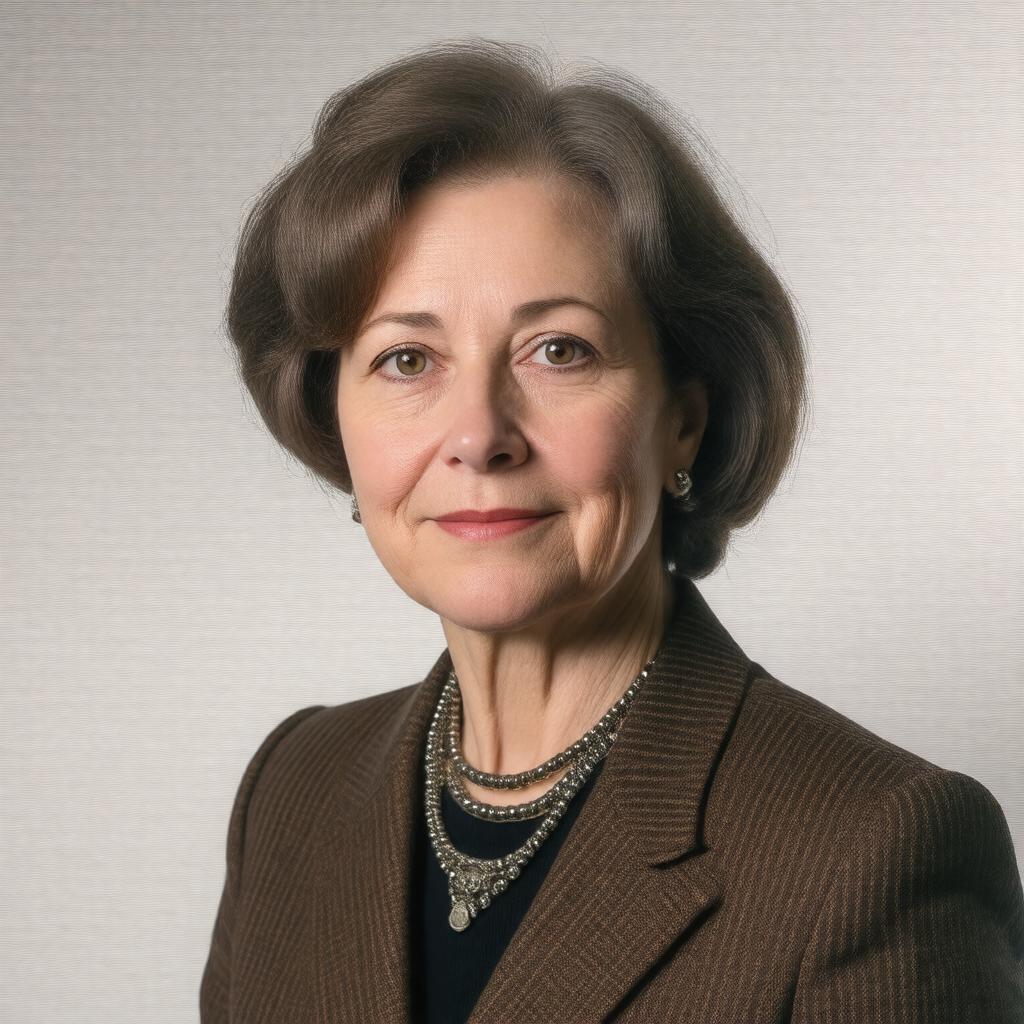 Click to view larger image AI-created image of Sir Julia Goodfellow