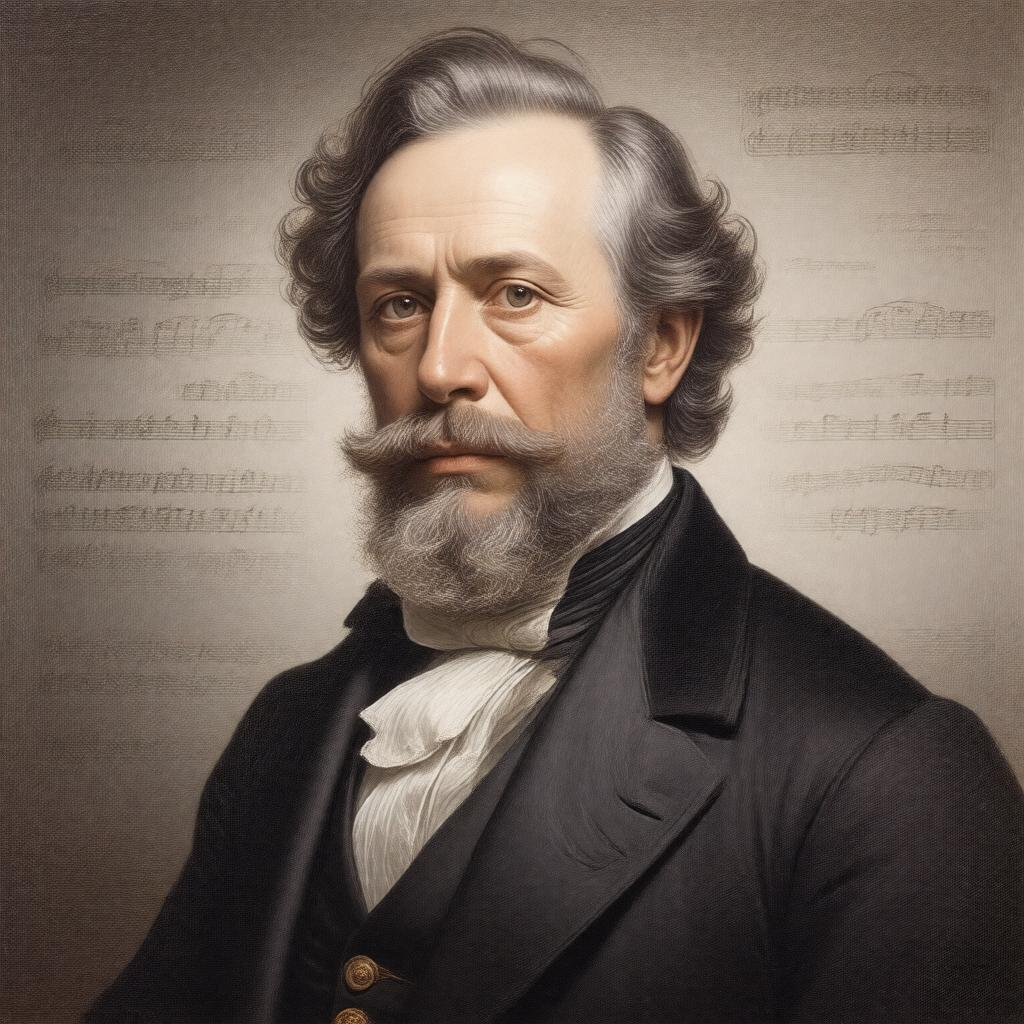 AI-created image of Sir Julius Benedict