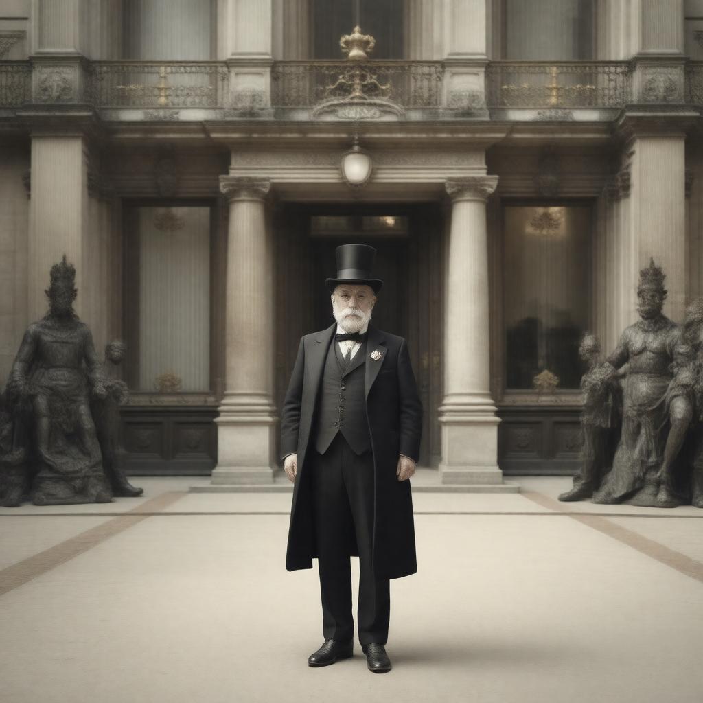 AI-created image of Sir Julius Wernher