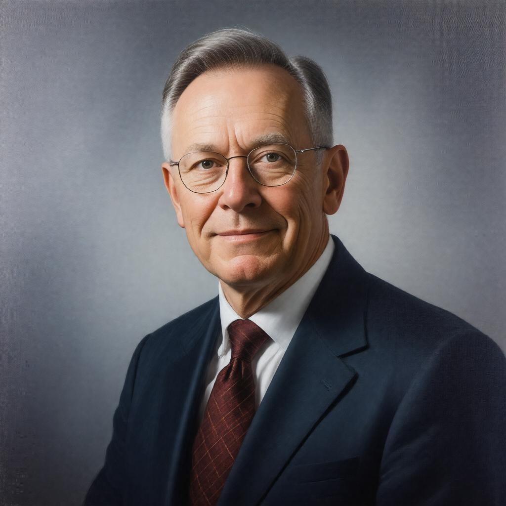 AI-created image of Sir Keith Peters