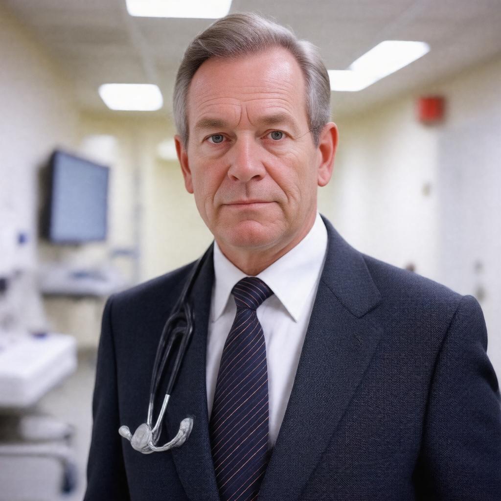 AI-created image of Sir Liam Donaldson