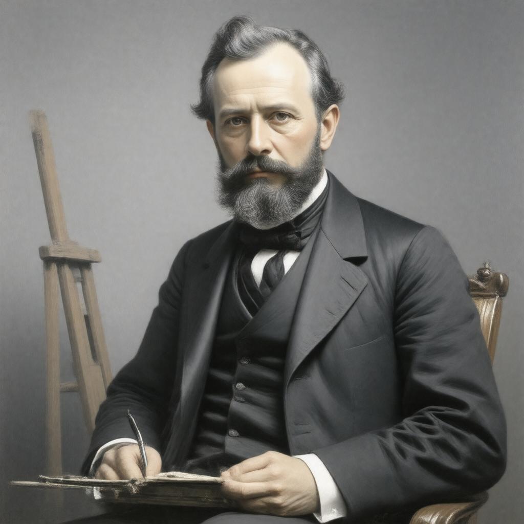 Click to view larger image AI-created image of Sir Luke Fildes