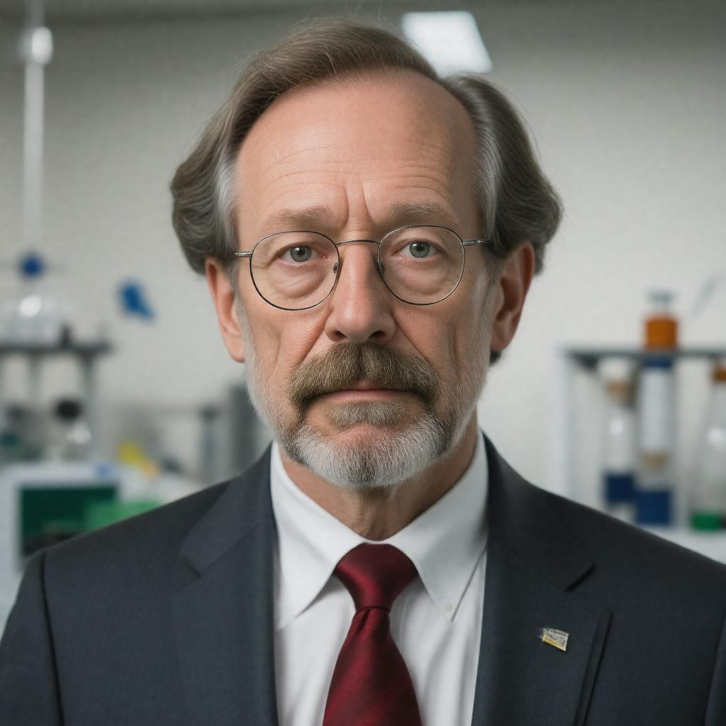 AI-created image of Sir Mark Walport