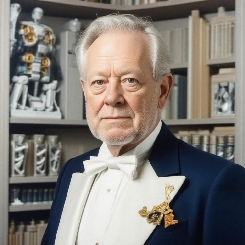 AI-created image of Sir Michael Brady