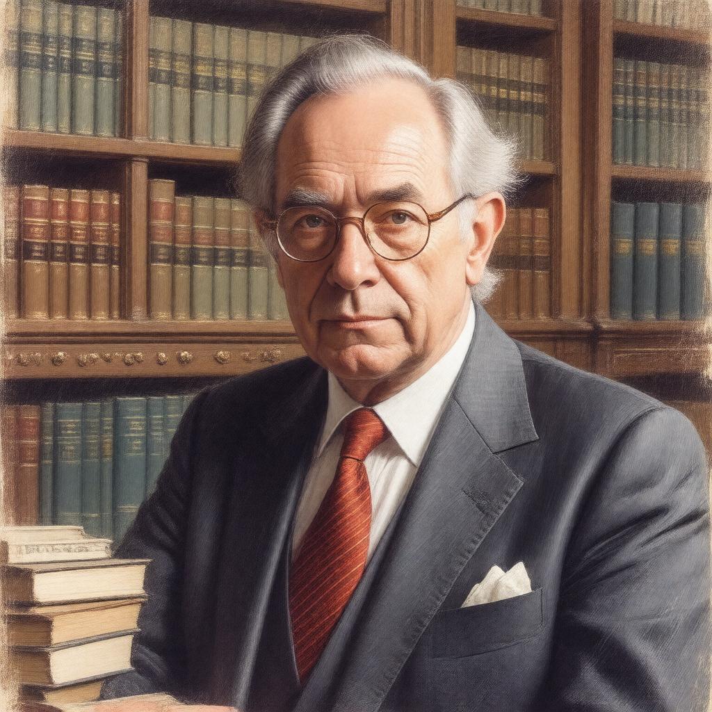 AI-created image of Sir Michael Howard