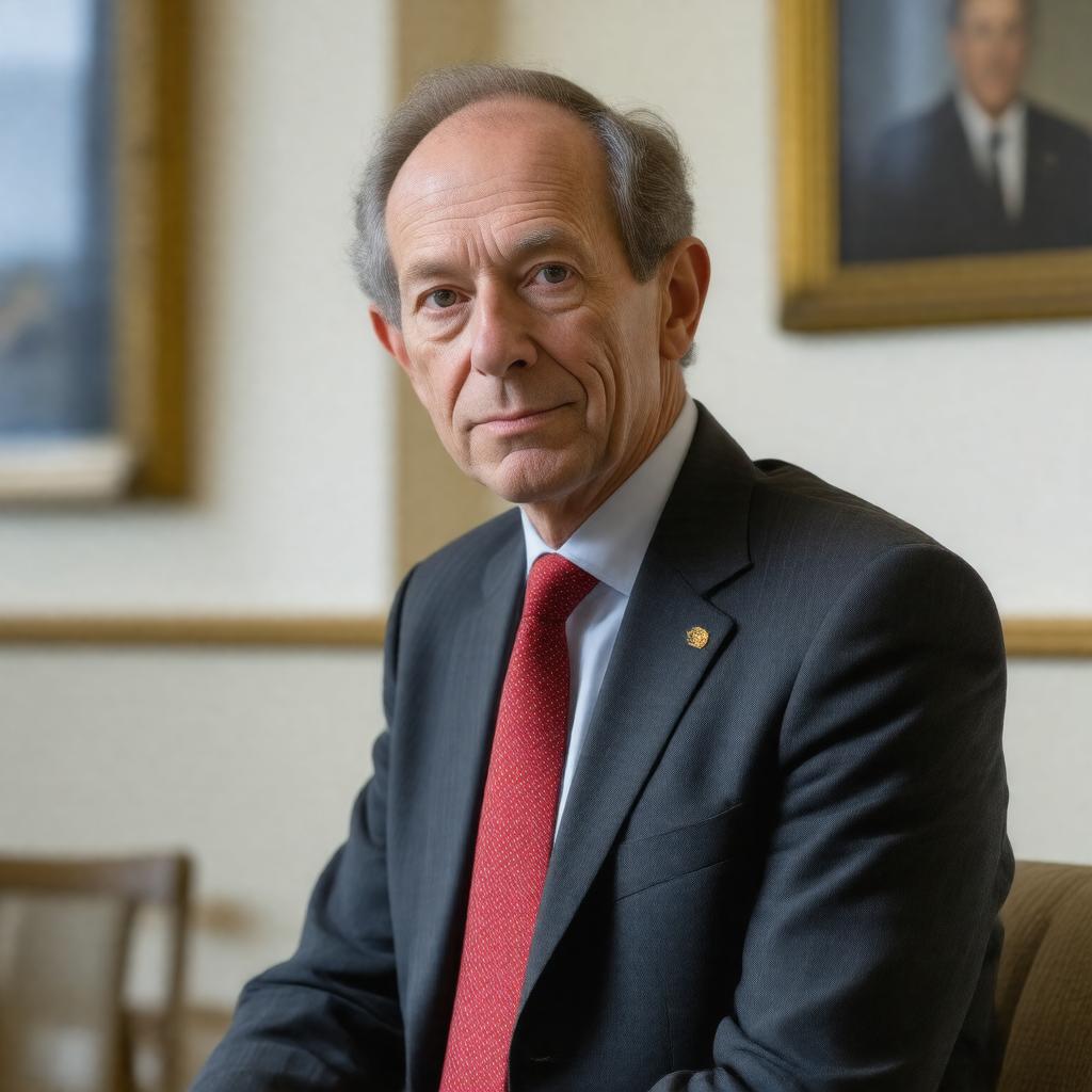 AI-created image of Sir Michael Marmot