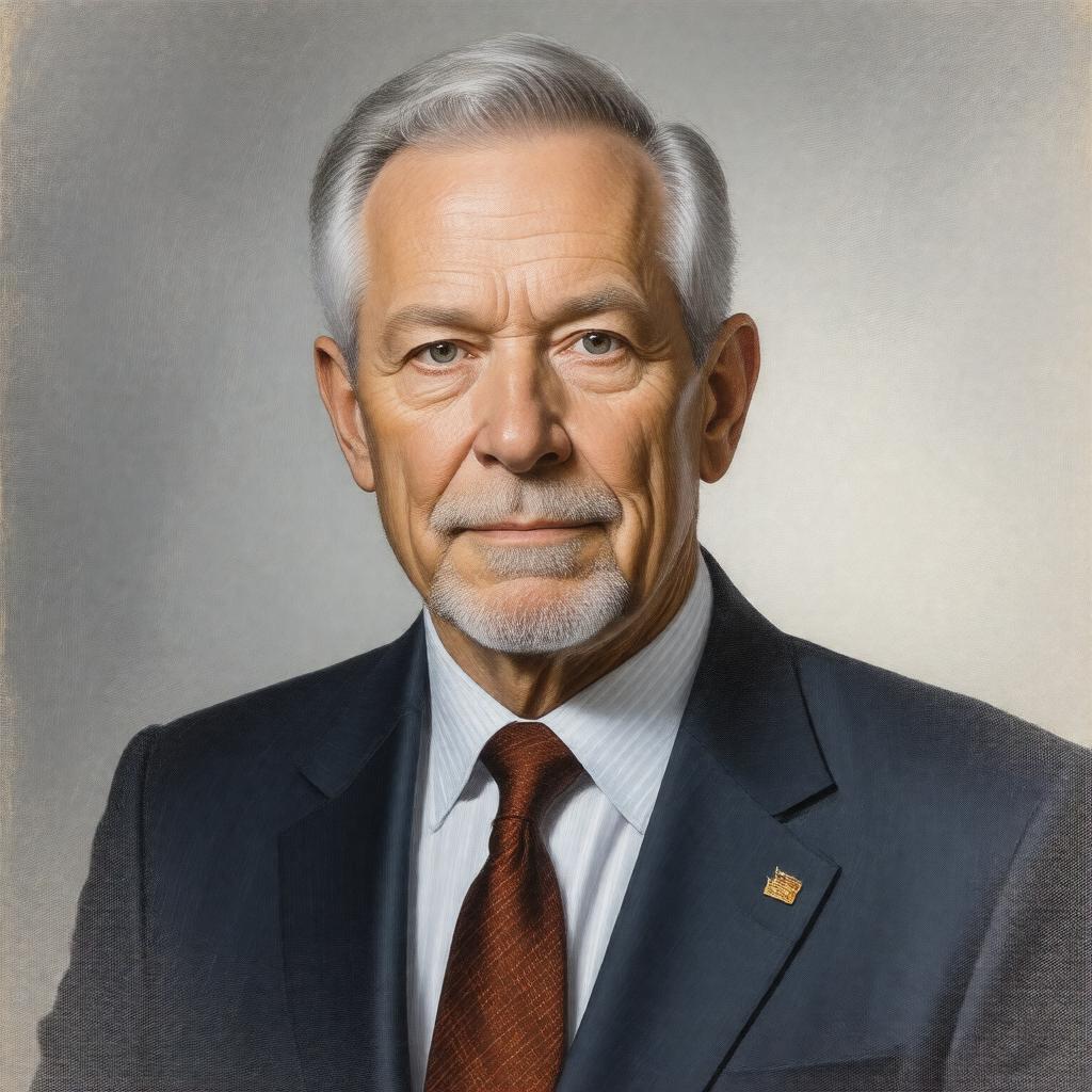 AI-created image of Sir Michael Smith