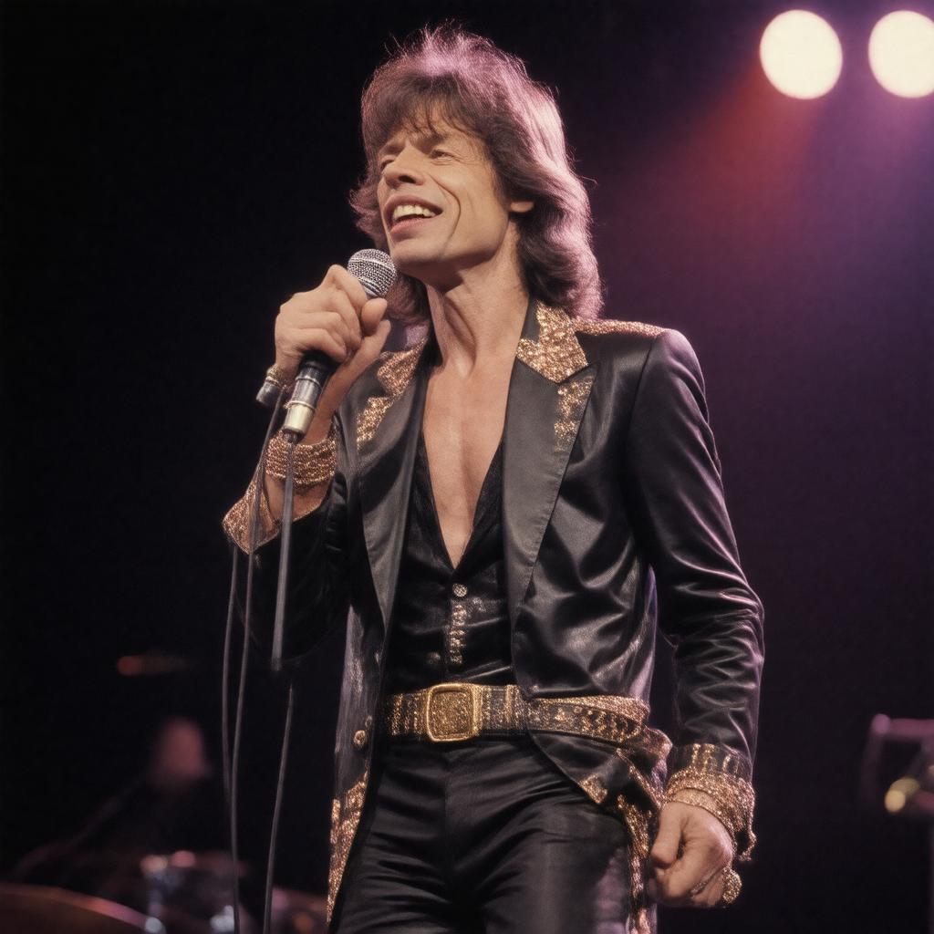 AI-created image of Sir Mick Jagger