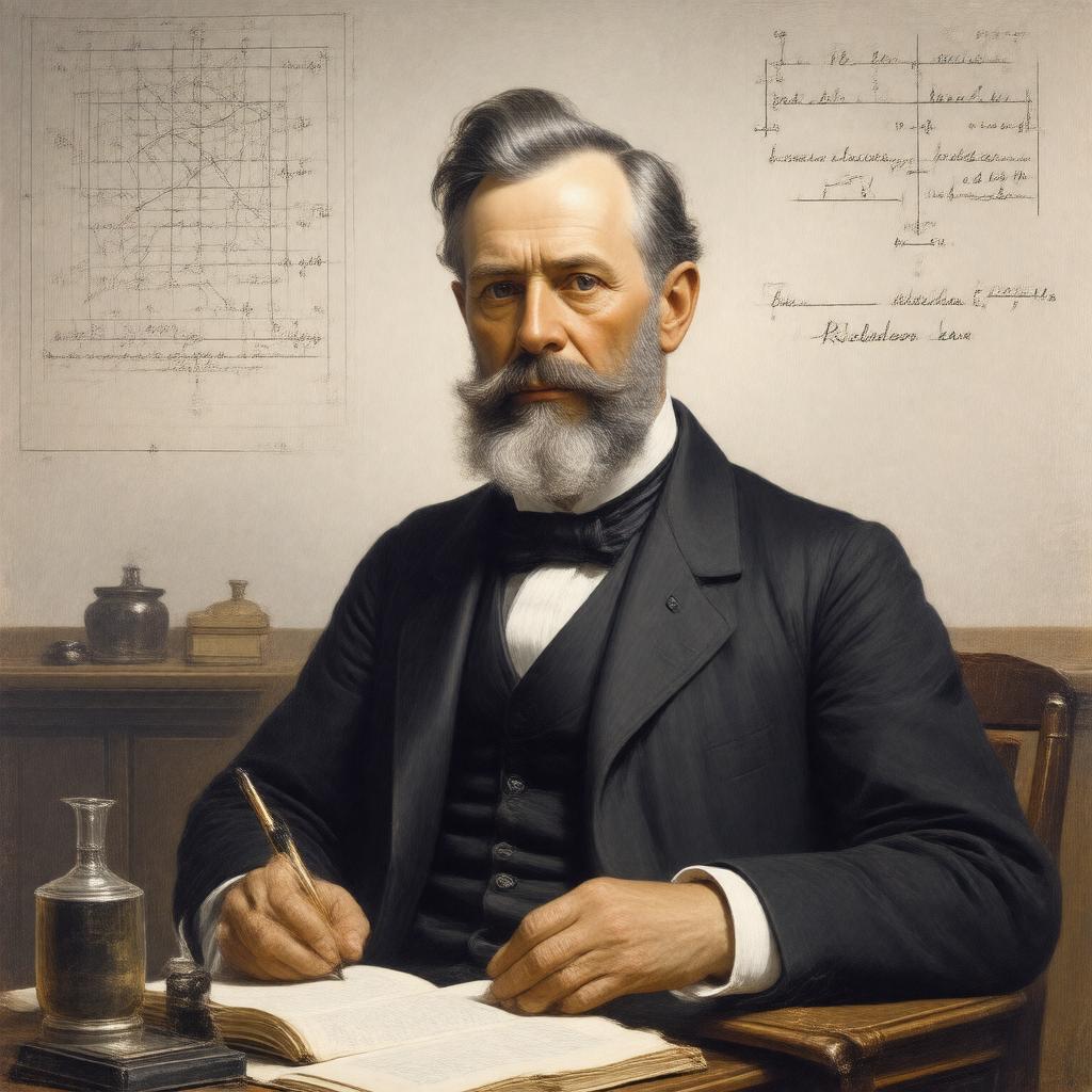 AI-created image of Sir Owen Willans Richardson