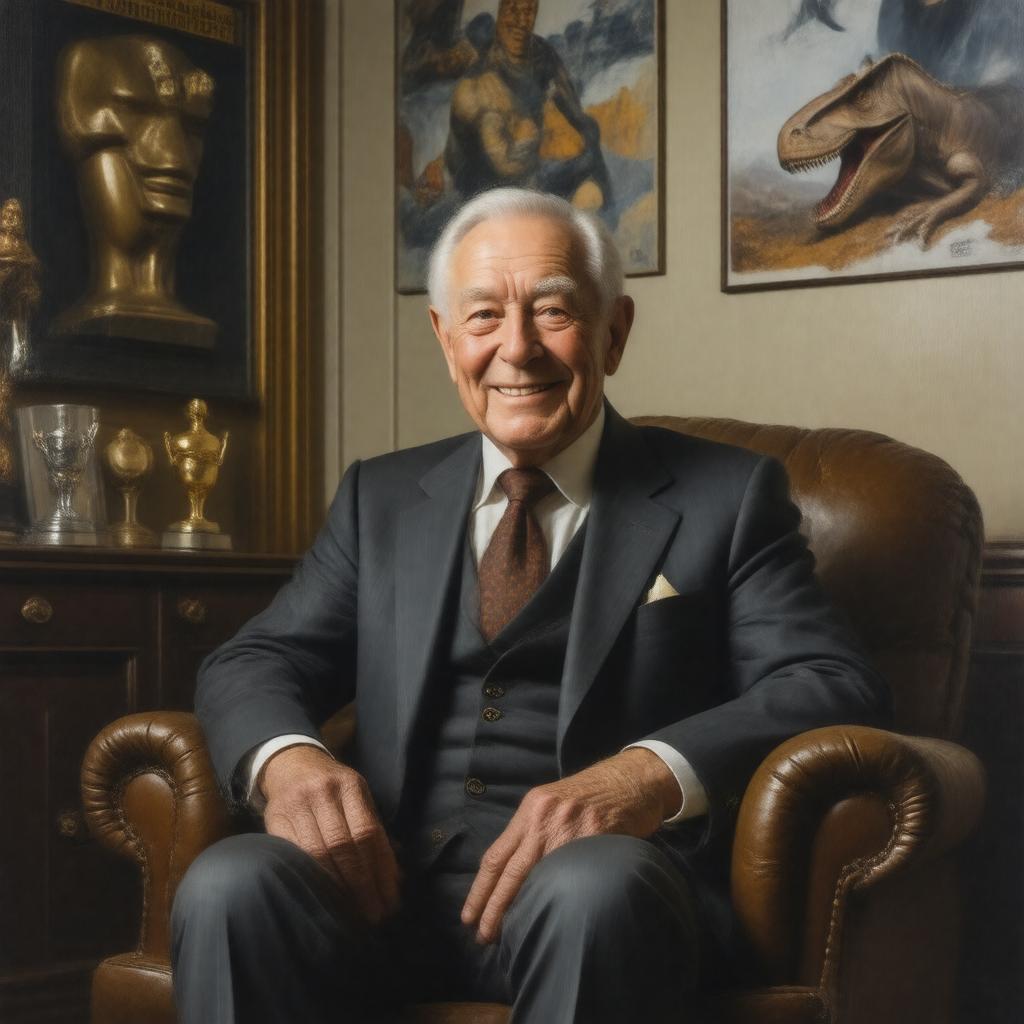 AI-created image of Sir Richard Attenborough