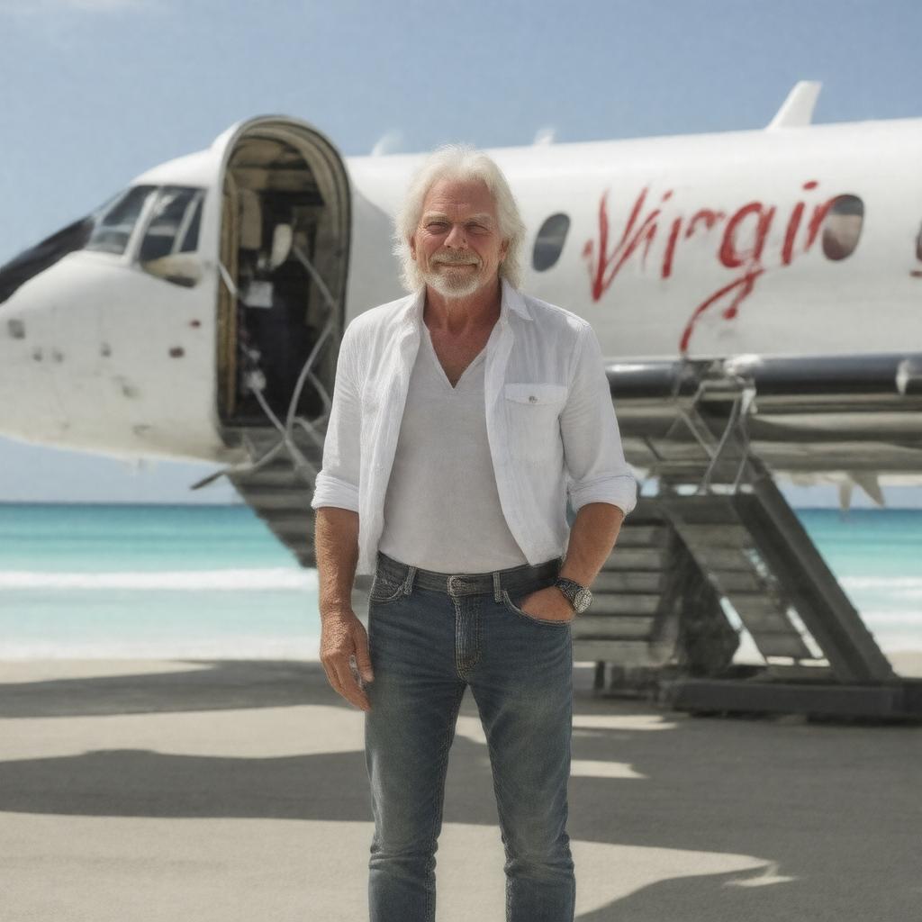 AI-created image of Sir Richard Branson