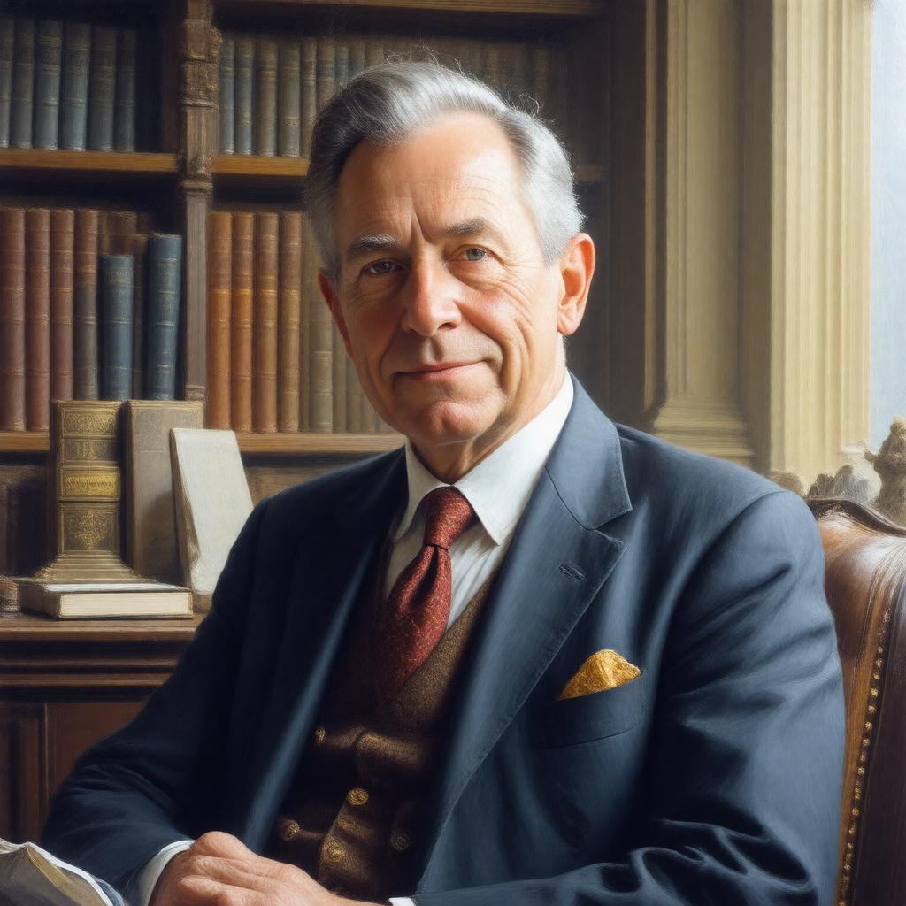 AI-created image of Sir Richard Evans