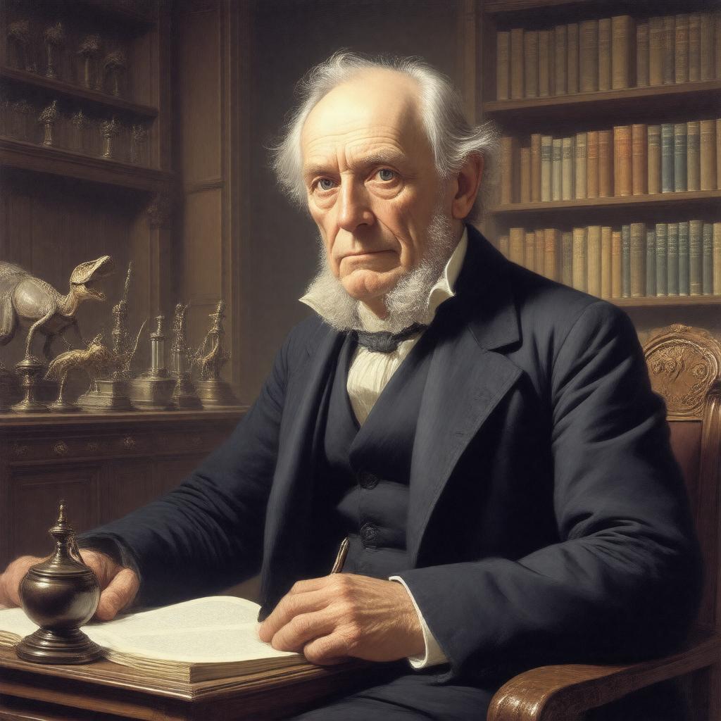 AI-created image of Sir Richard Owen