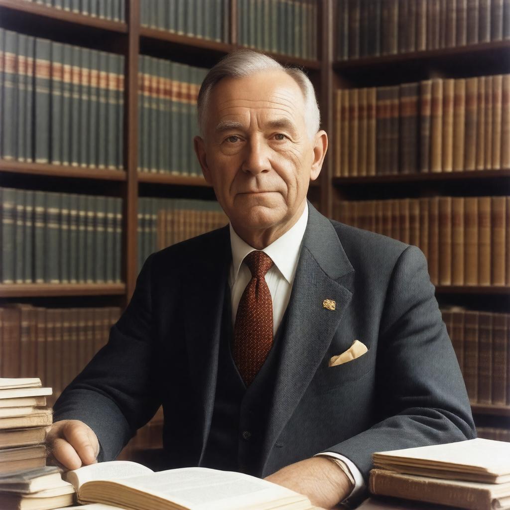 Click to view larger image AI-created image of Sir Richard Peto