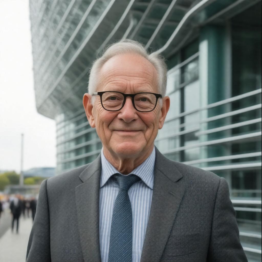 AI-created image of Sir Richard Rogers