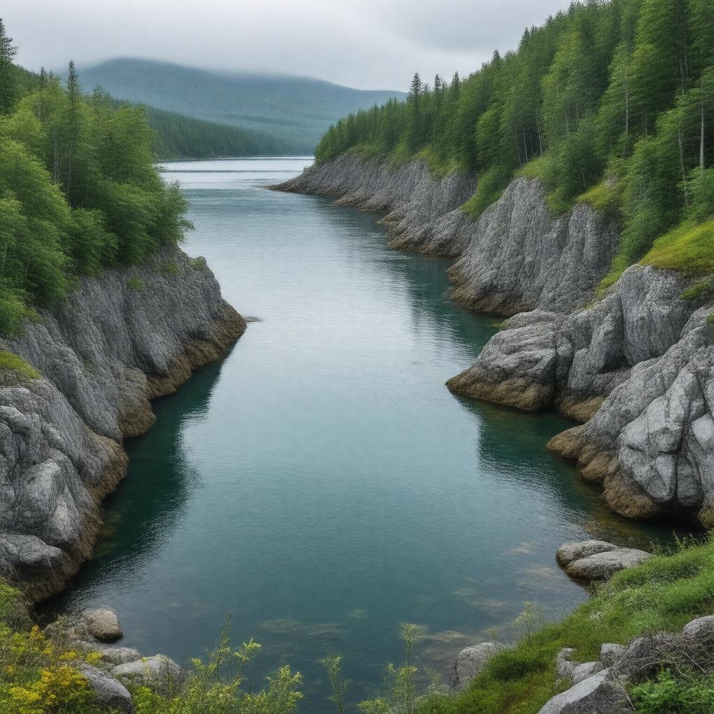 AI-created image of Sir Richard Squires Memorial Provincial Park
