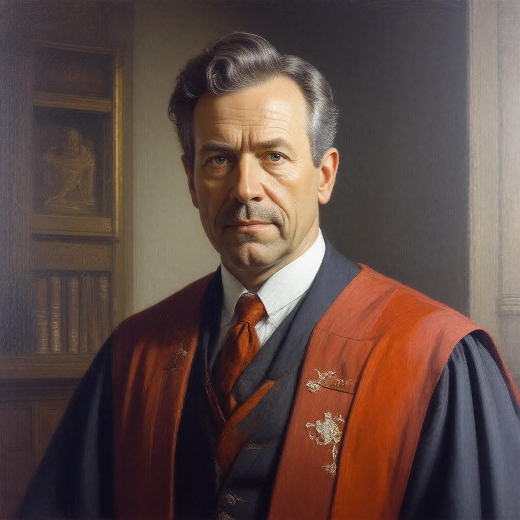 Click to view larger image AI-created image of Sir Richard Trainor