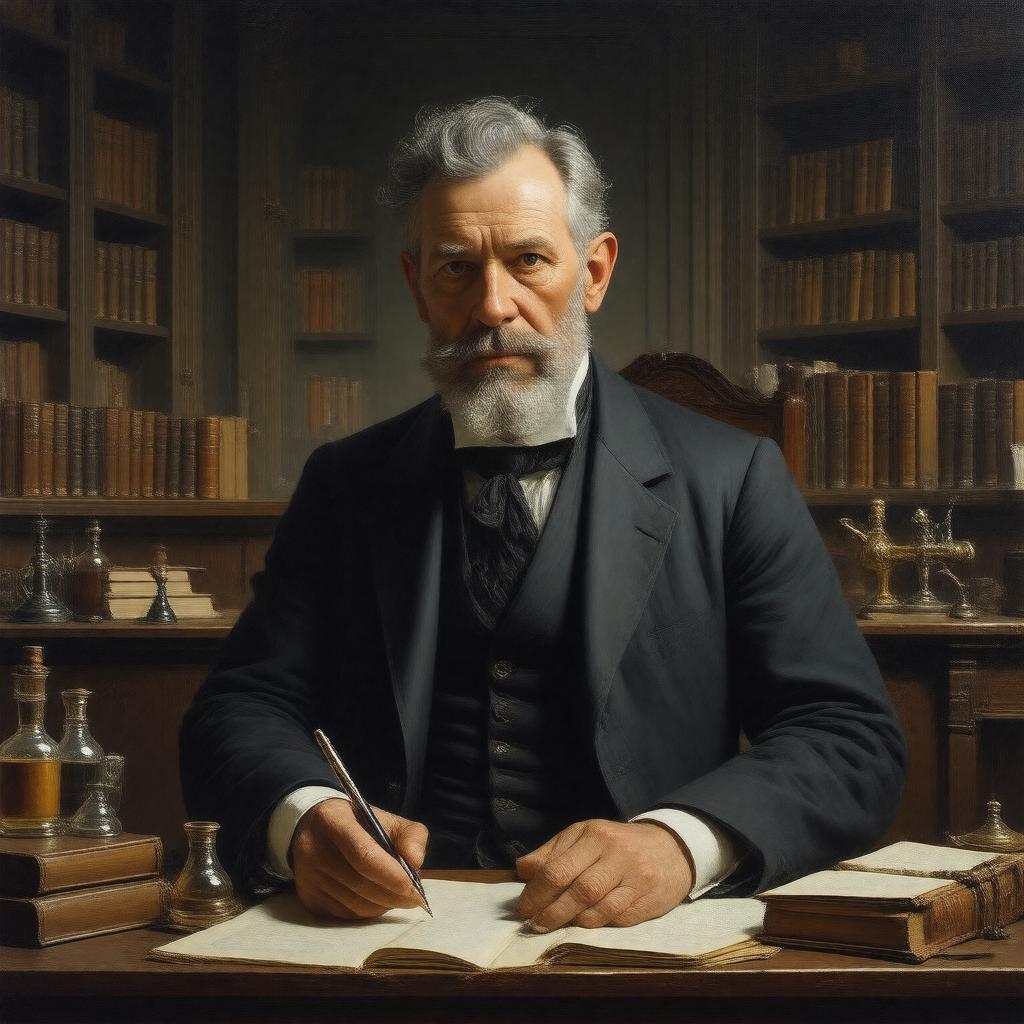 AI-created image of Sir Robert Christison