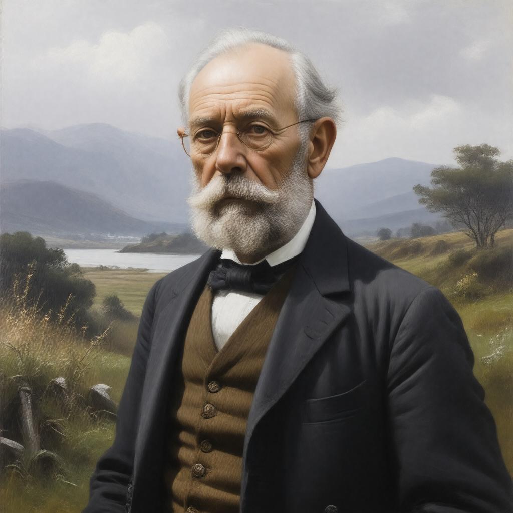 AI-created image of Sir Robert Hunter