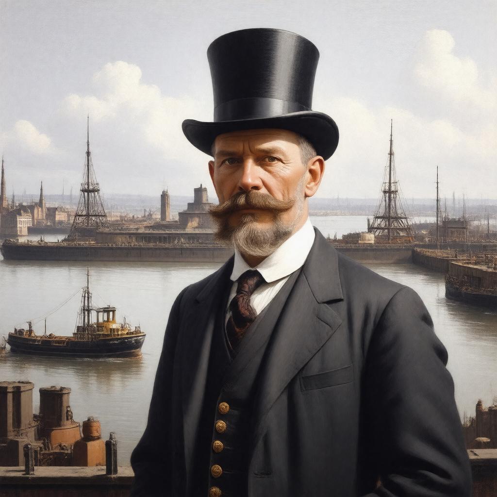 AI-created image of Sir Robert McAlpine