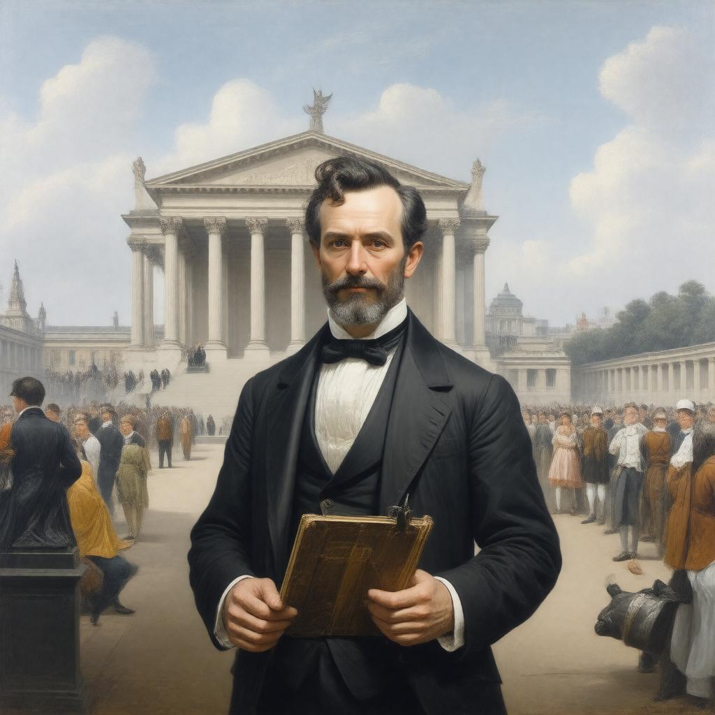 AI-created image of Sir Robert Smirke