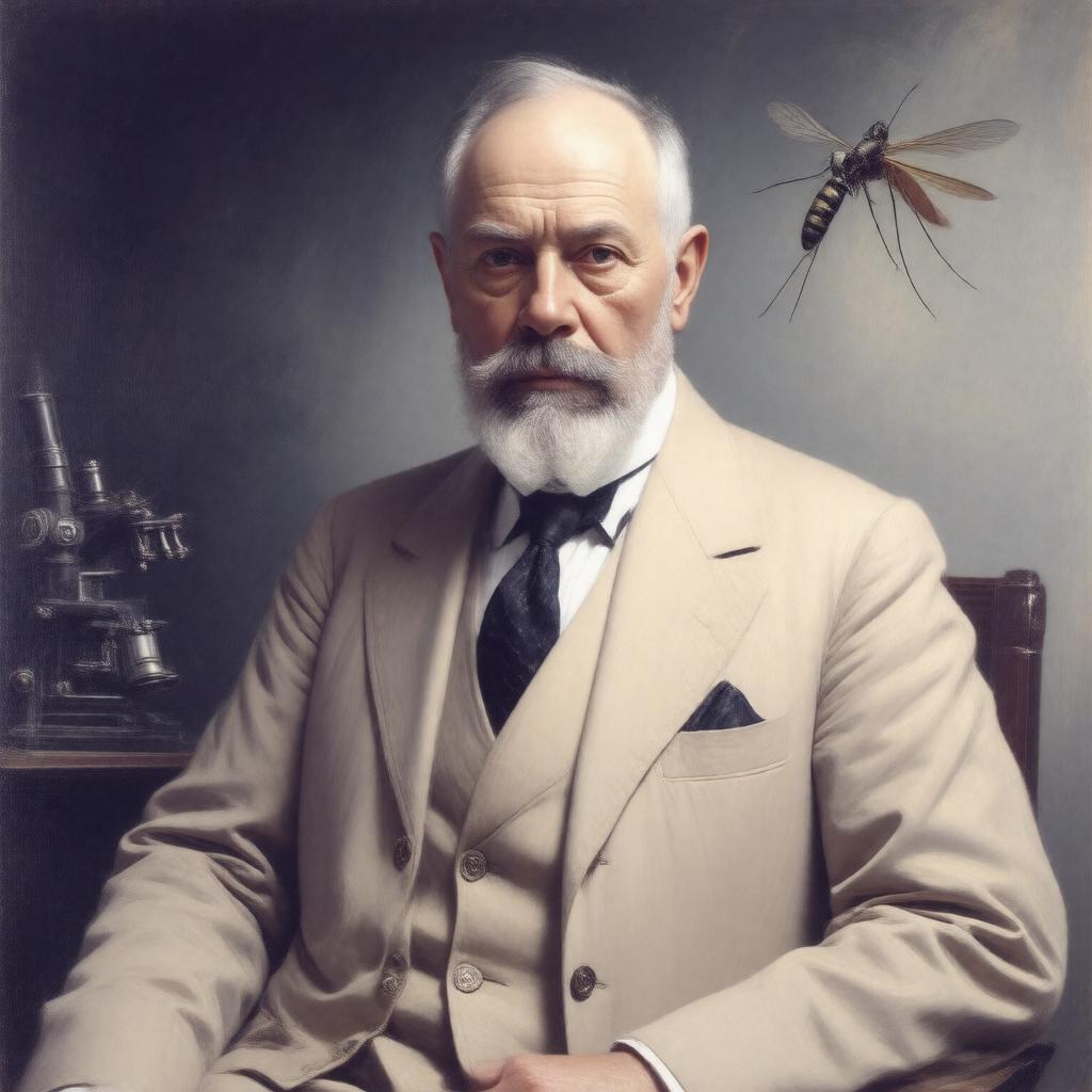 AI-created image of Sir Ronald Ross