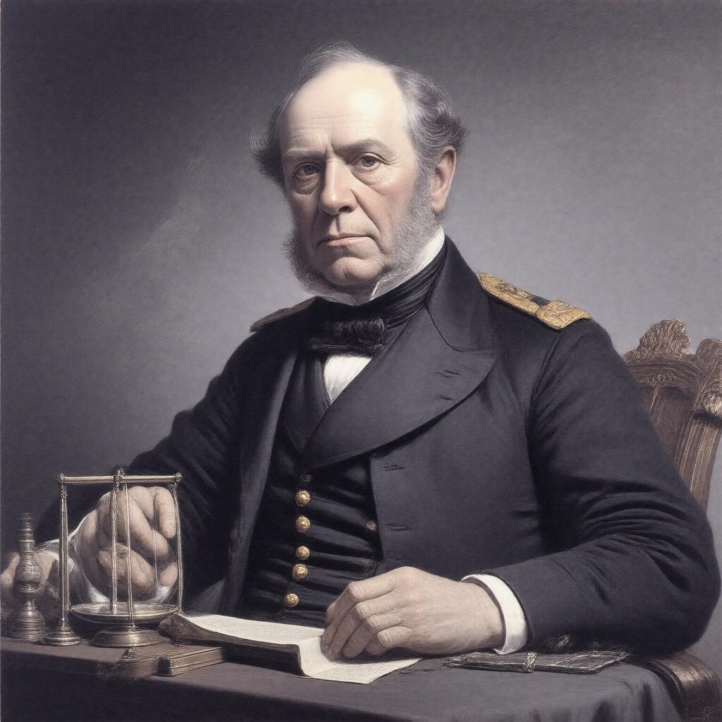 AI-created image of Sir Rowland Hill