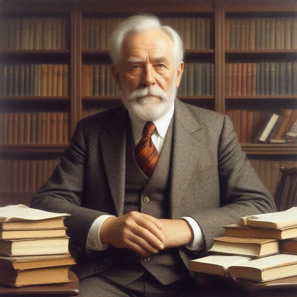 AI-created image of Sir Seebohm Rowntree