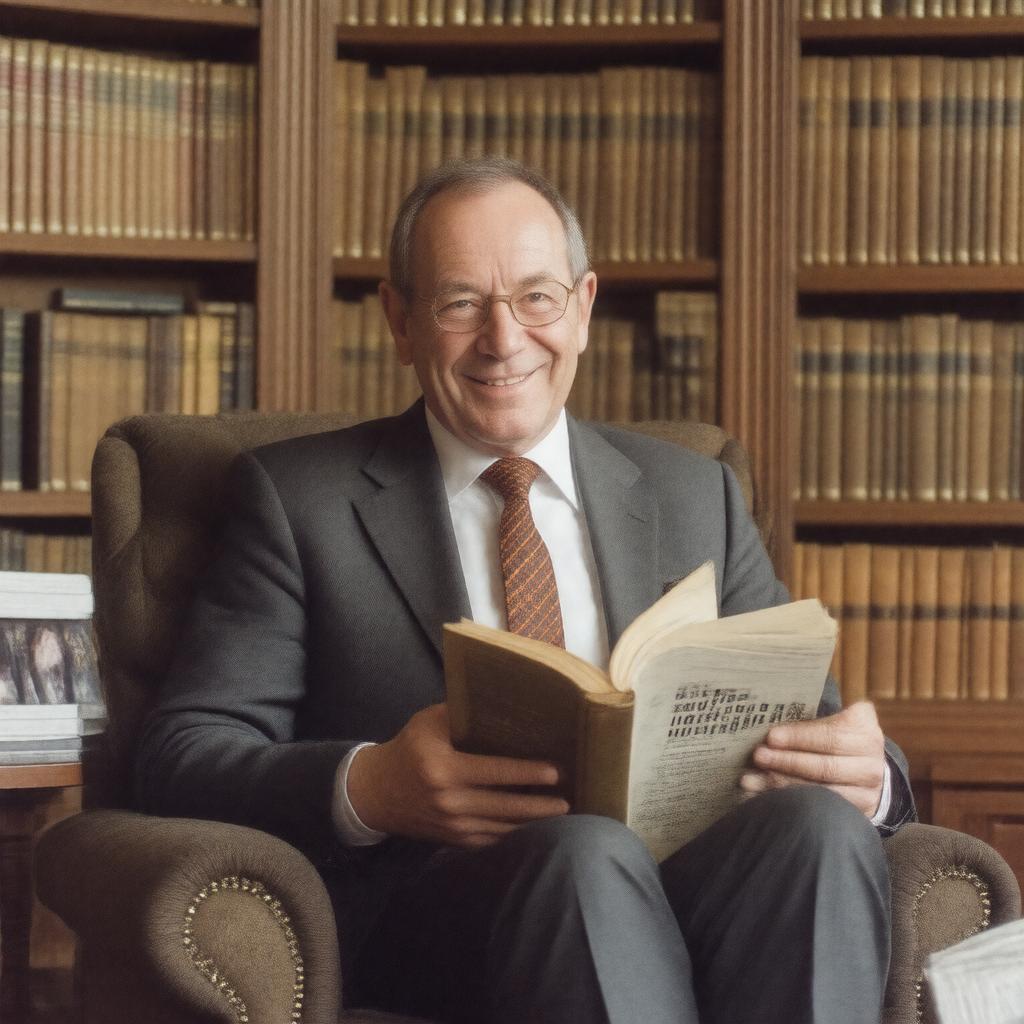 AI-created image of Sir Simon Jenkins