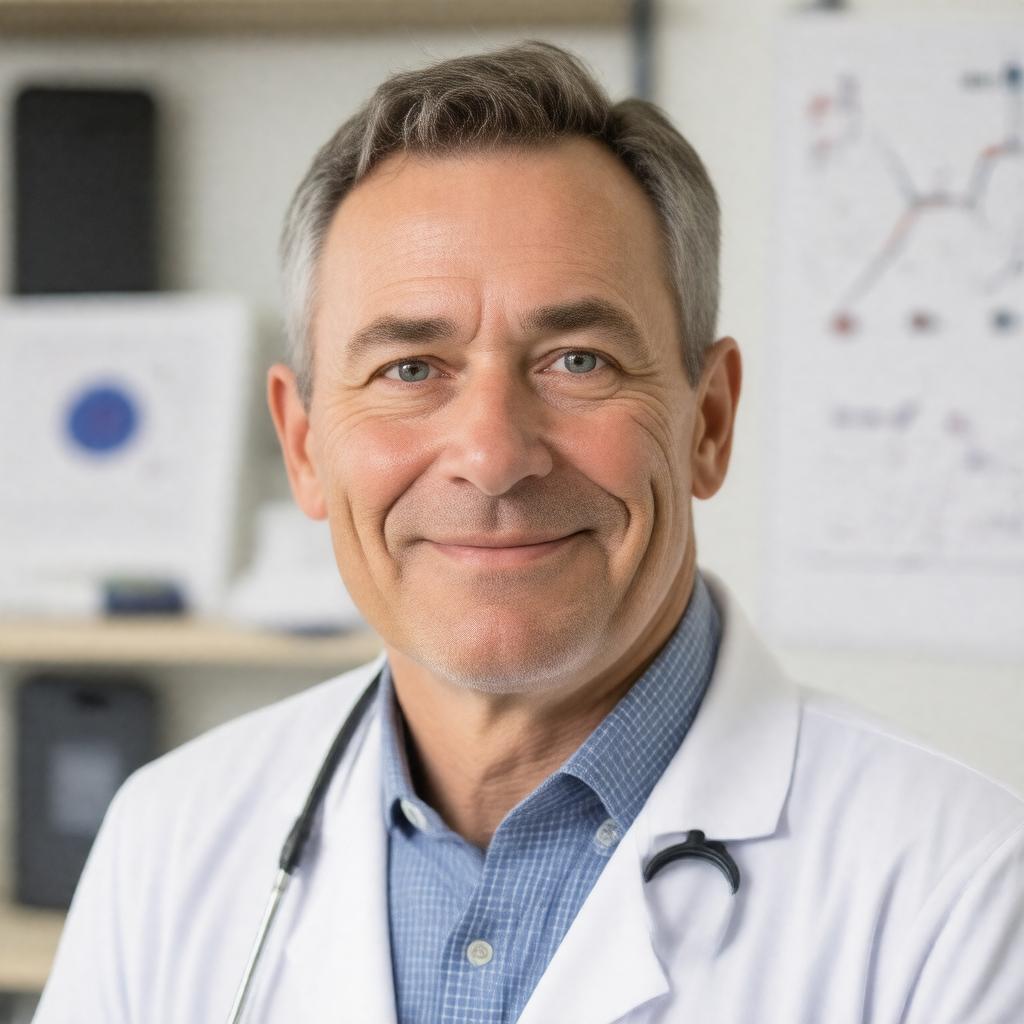 AI-created image of Sir Stephen O'Rahilly