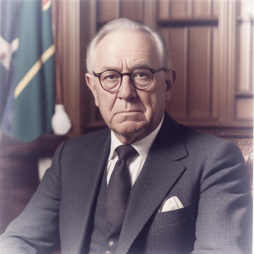 AI-created image of Sir Sydney Kentridge