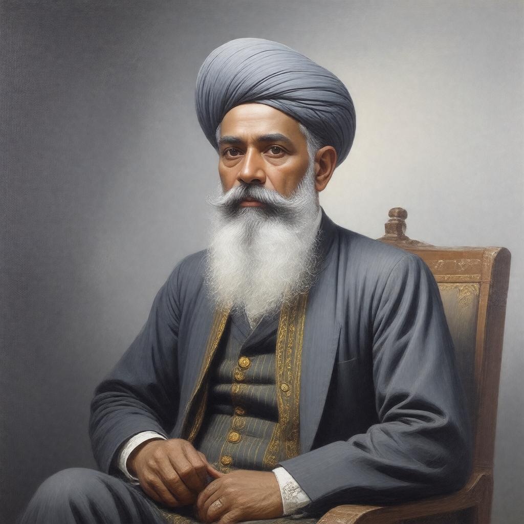 AI-created image of Sir Syed Ahmed Khan