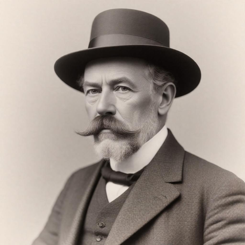 Click to view larger image AI-created image of Sir Thomas Lipton