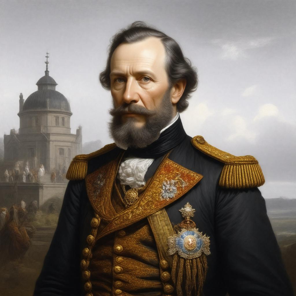 AI-created image of Sir Thomas Makdougall Brisbane