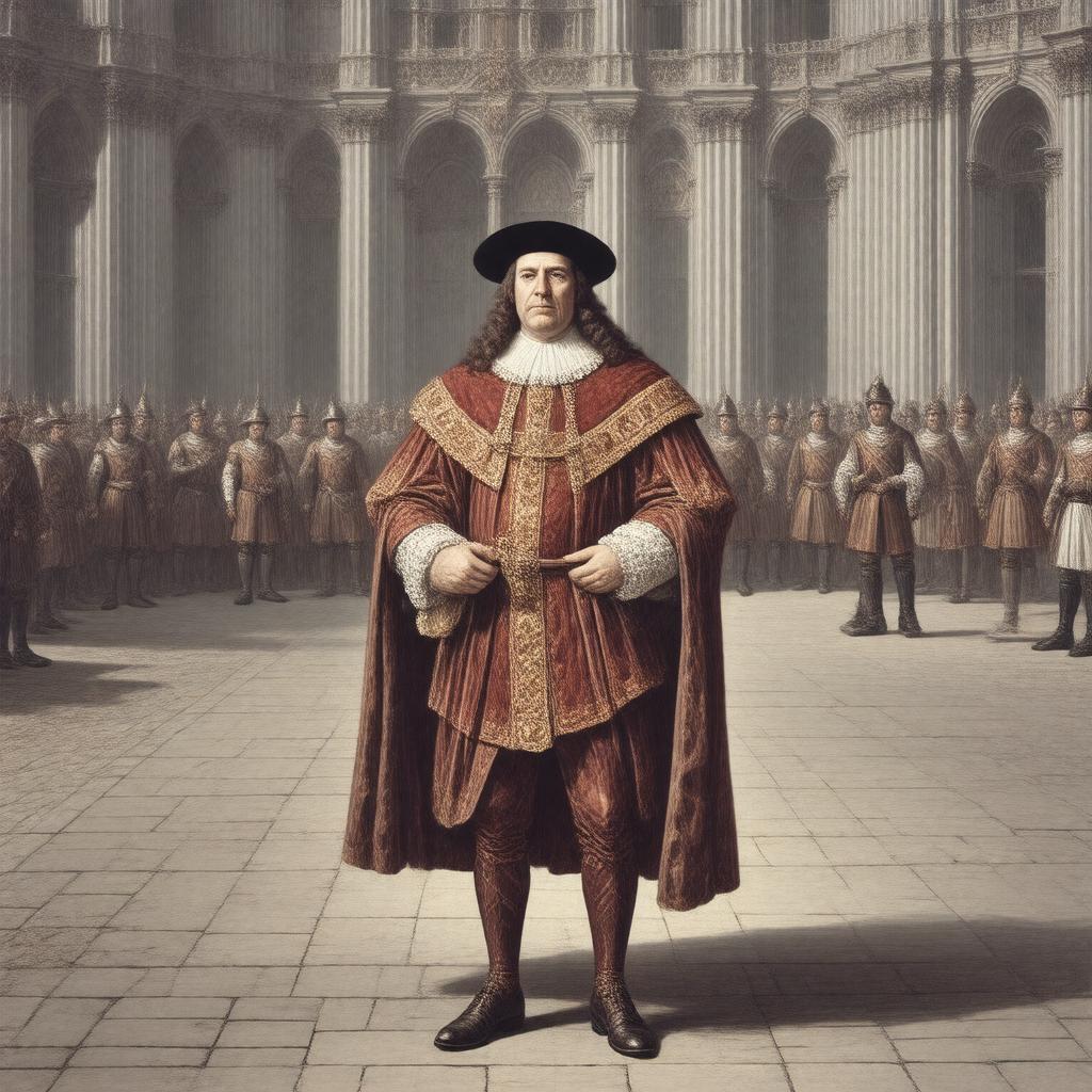 AI-created image of Sir Thomas More (as Lord Chancellor)