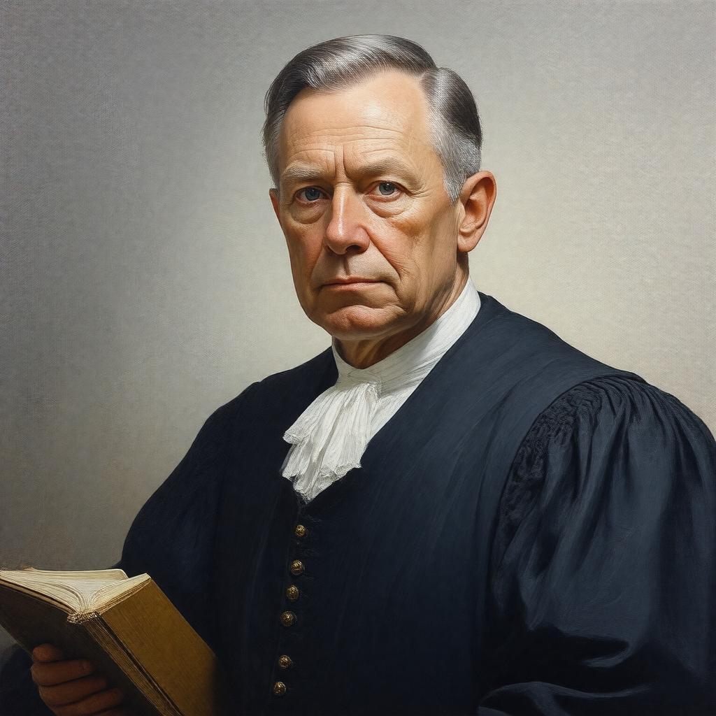 Click to view larger image AI-created image of Sir Timothy Fancourt