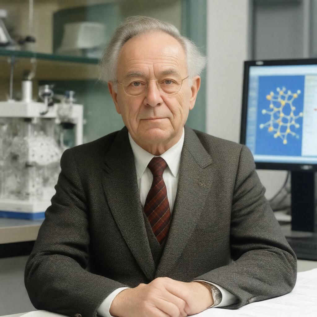 AI-created image of Sir Tom Blundell