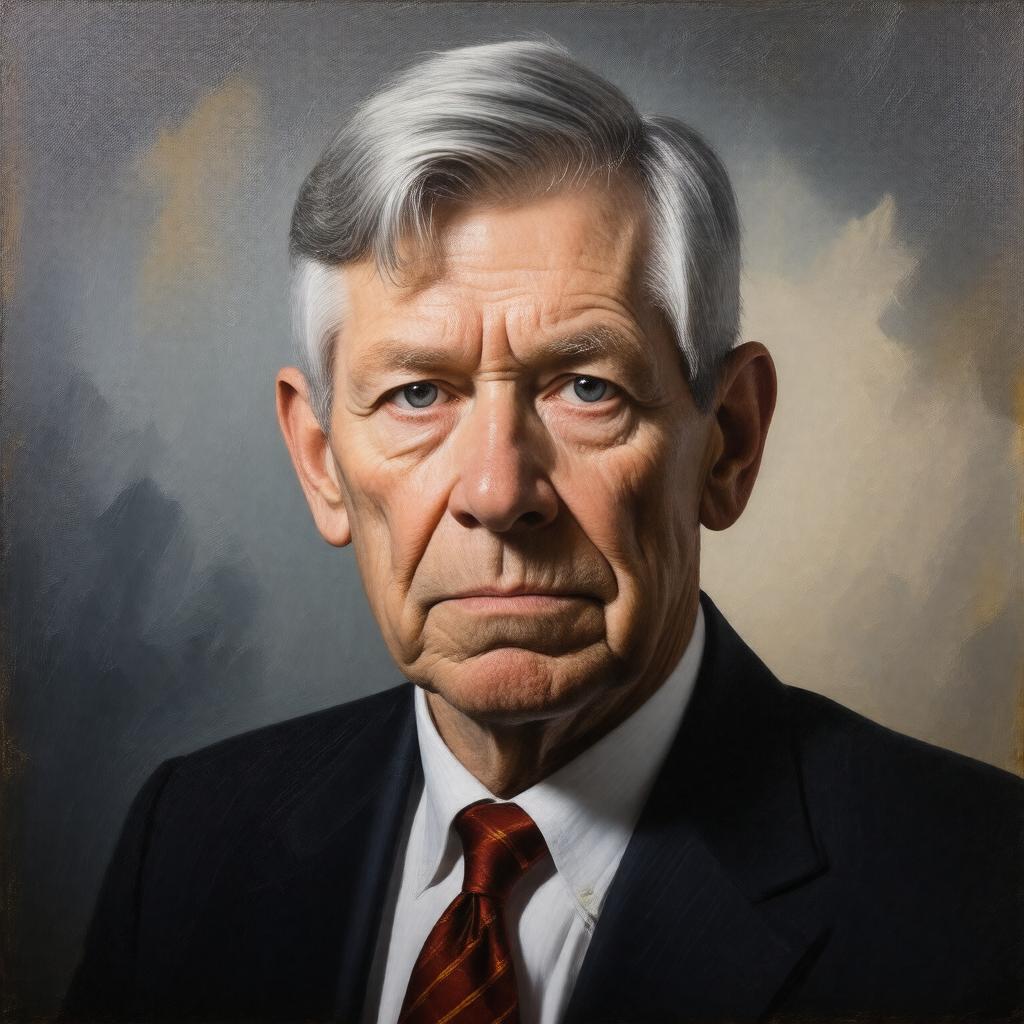 AI-created image of Sir Tom Courtenay