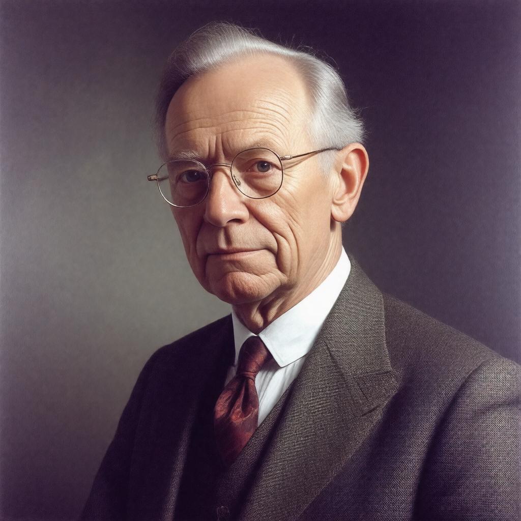 AI-created image of Sir Tony Hoare