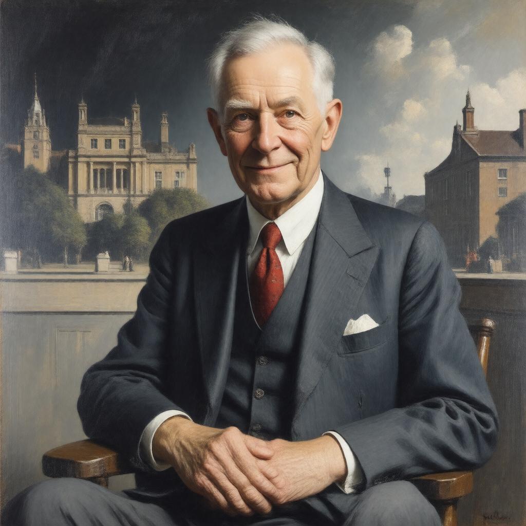 AI-created image of Sir William Beveridge