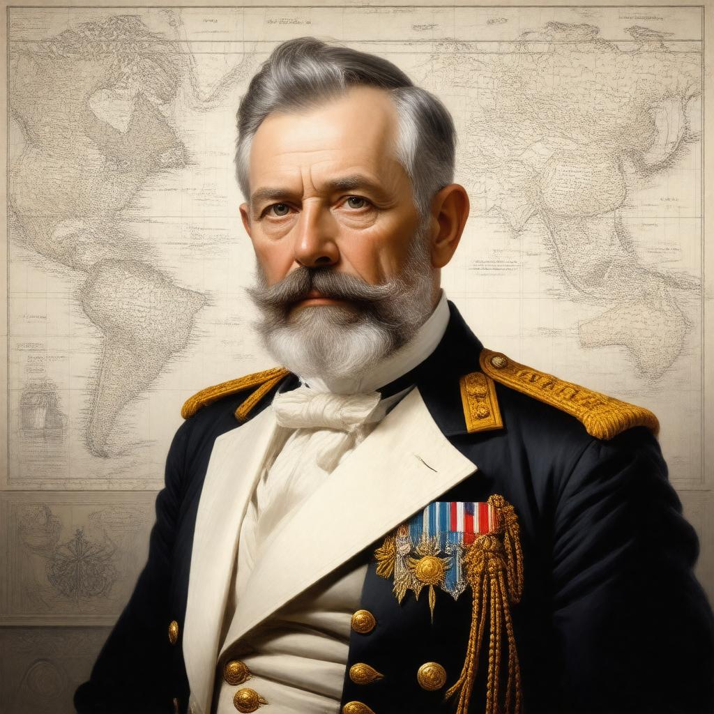 AI-created image of Sir William Boog Leishman