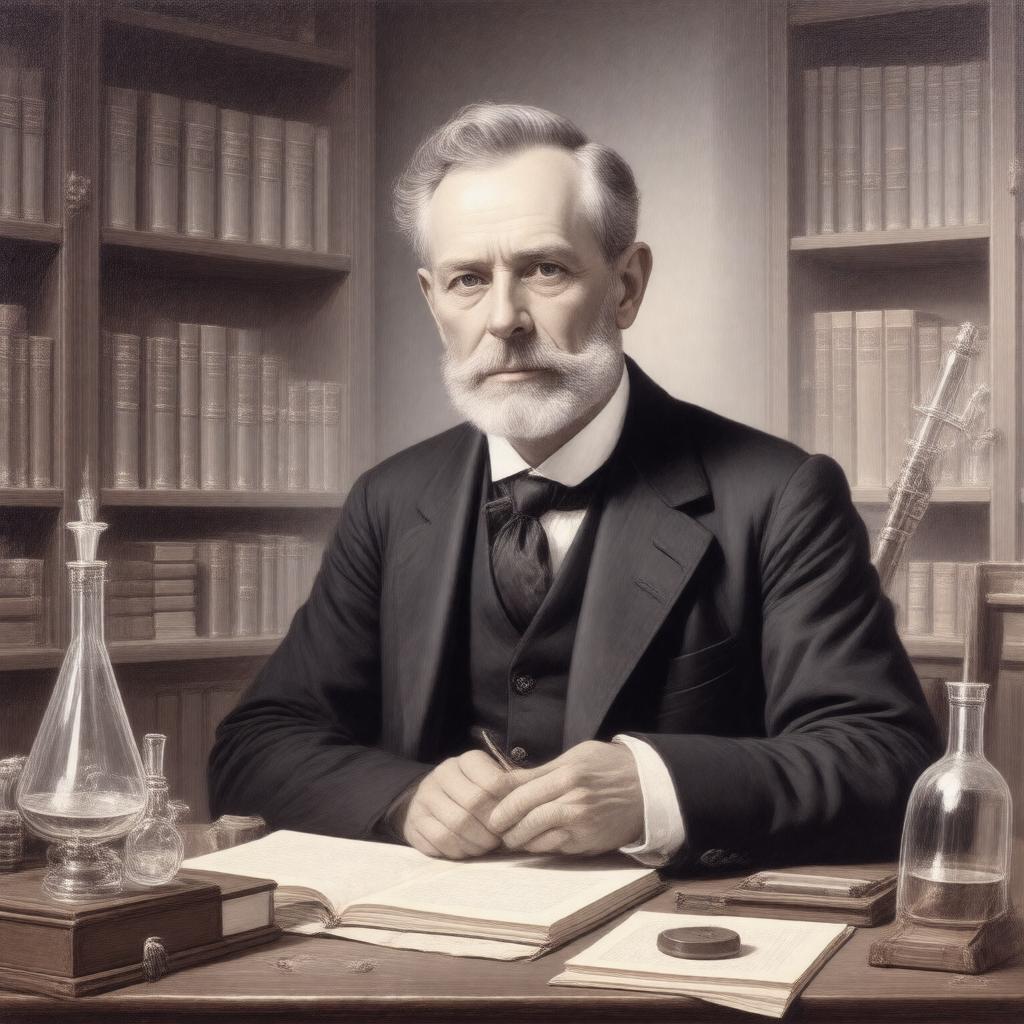 AI-created image of Sir William Bragg