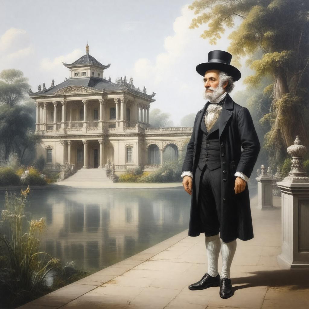 AI-created image of Sir William Chambers