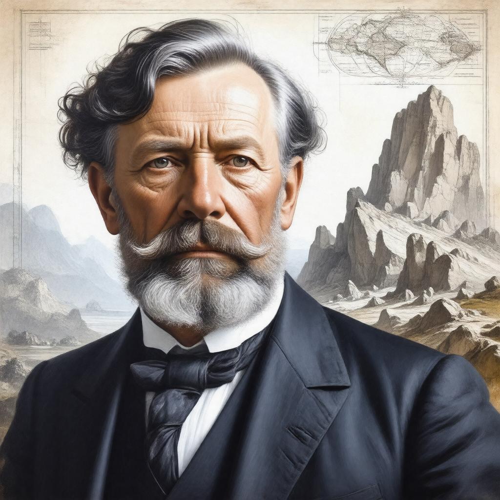 AI-created image of Sir William Edmond Logan