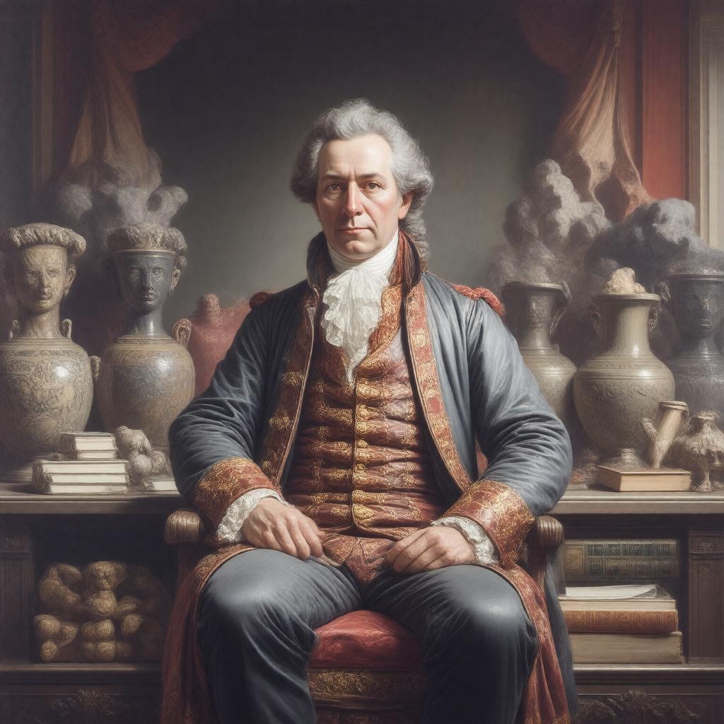 AI-created image of Sir William Hamilton