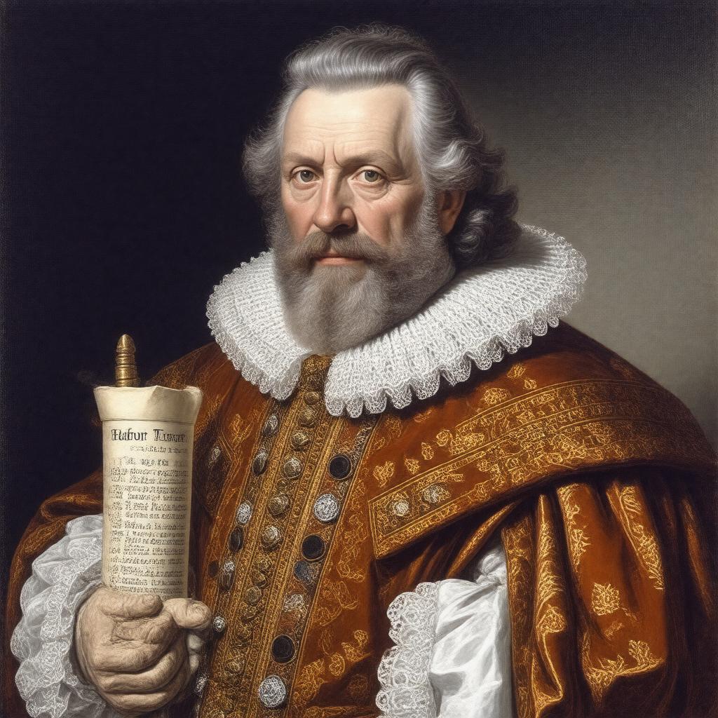 AI-created image of Sir William Harpur